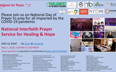 May 7 National Interfaith Prayer Service for Healing & Hope