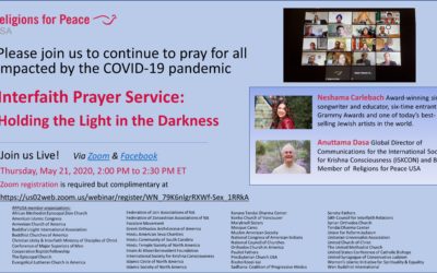 May 21 – Interfaith Prayer Service: Holding the Light in the Darkness