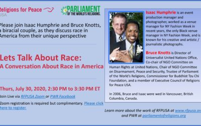July 30 – Lets Talk About Race: A Conversation About Race in America