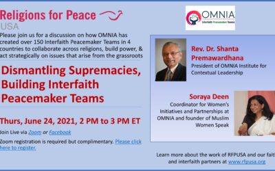 June 24 – Dismantling Supremacies, Building Interfaith Peacemaker Teams