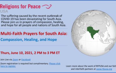 June 10 – Multi-Faith Prayers for South Asia