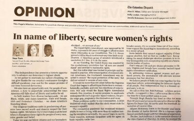 In the Name of Liberty, Secure Women’s Rights