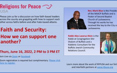 June 16 – Faith and Security: How can we support one another?